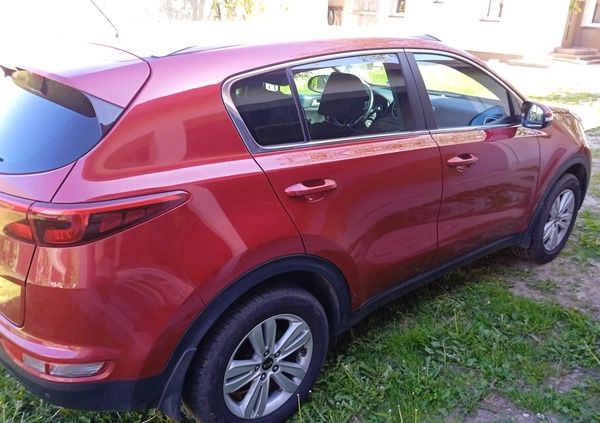 Kia Sportage cena 77500 przebieg: 66500, rok produkcji 2016 z Kowal małe 106